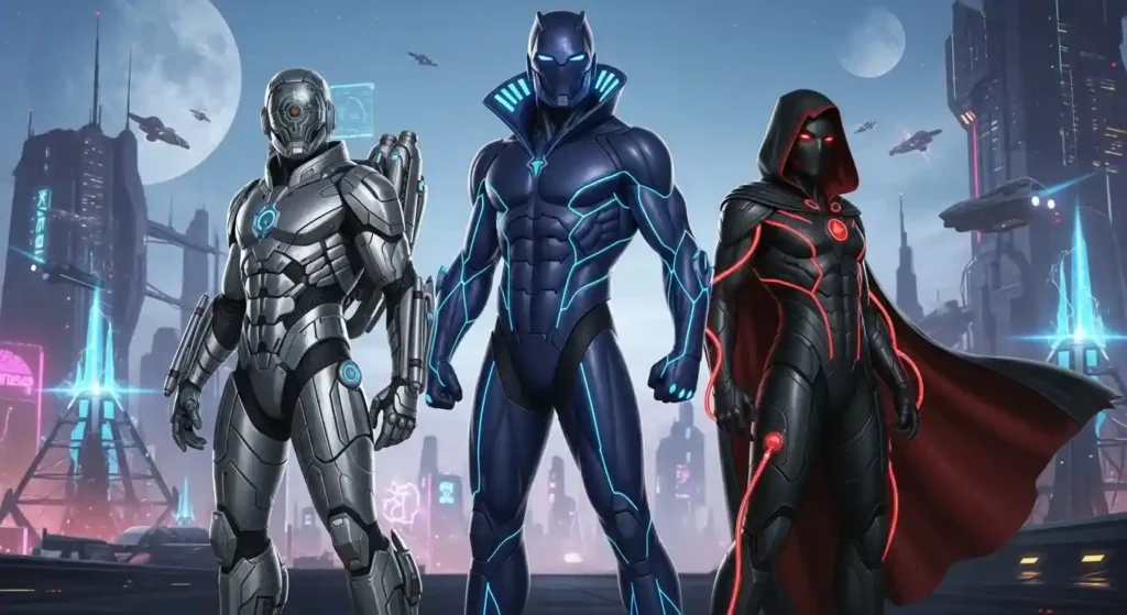 'Futuristic & Sci-Fi Suits