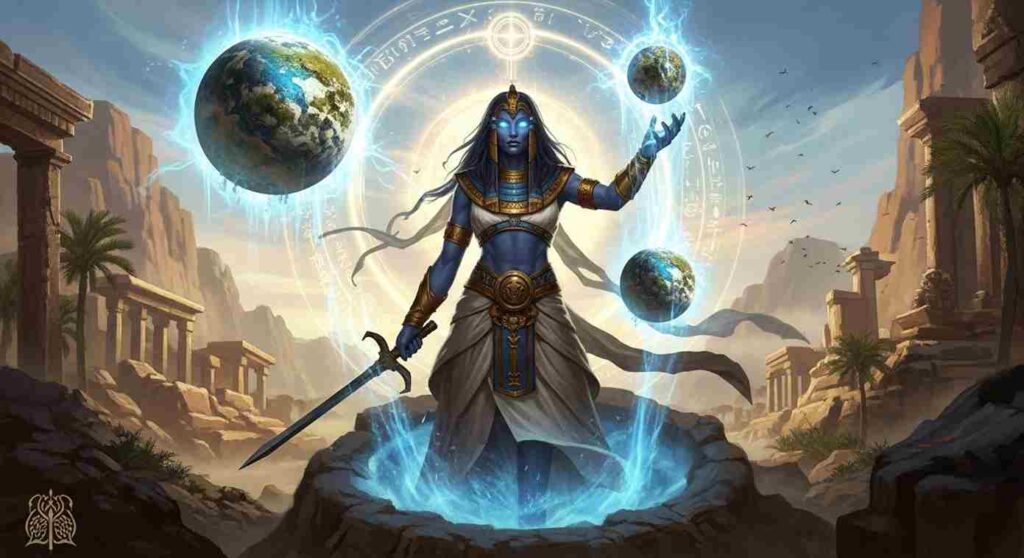 Geb Egyptian mythology earth god geokinesis