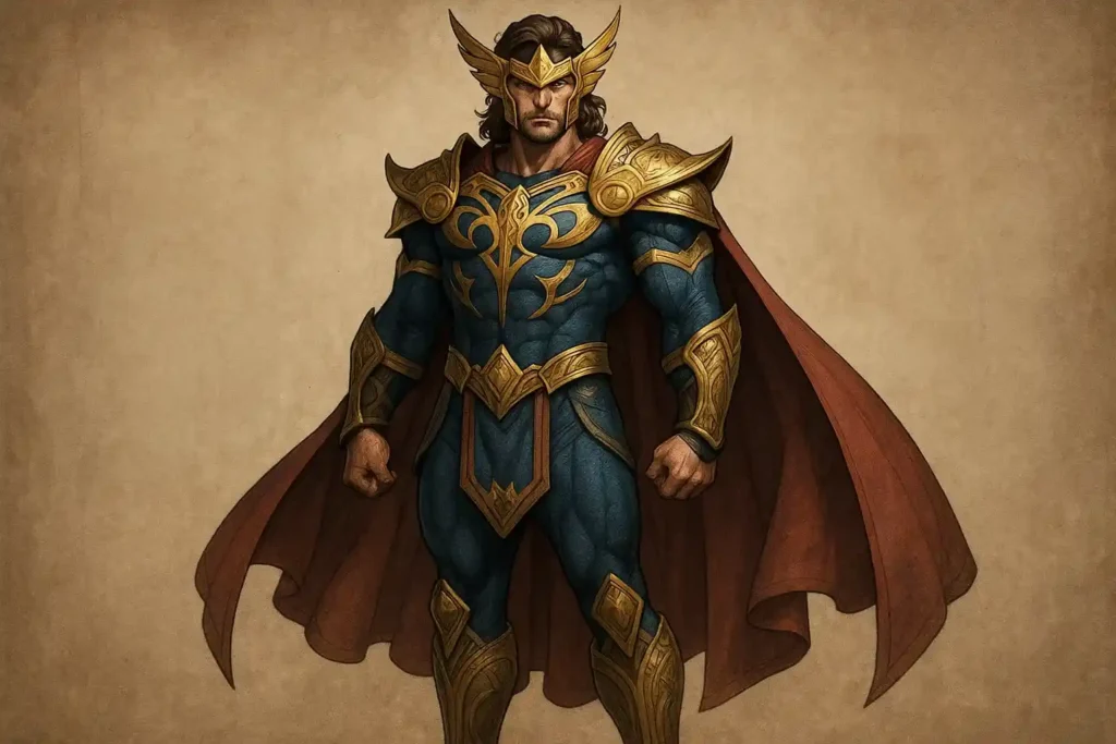 Mythic & Fantasy Designs for superhero costume
