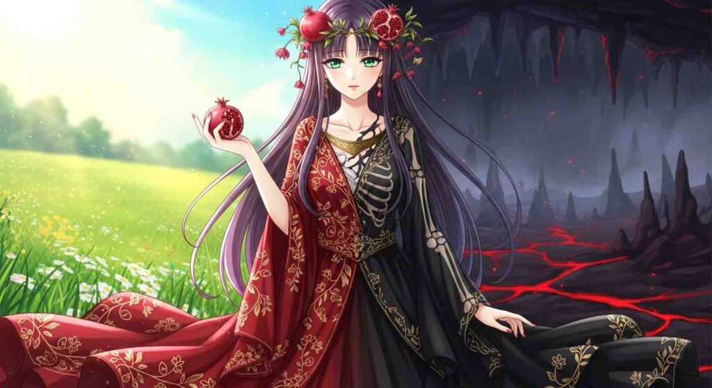 Persephone Greek mythology goddess of spring underworld fertility geokinesis seasonal earth cycles