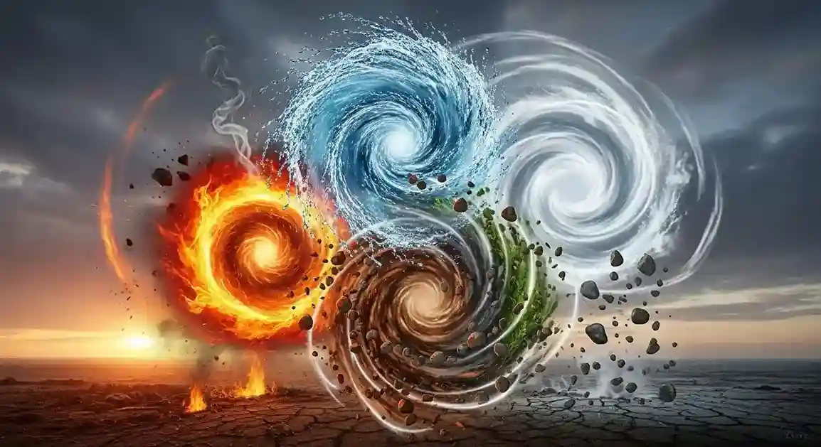 Random Elemental Powers (Fire, Water, Earth, Air)