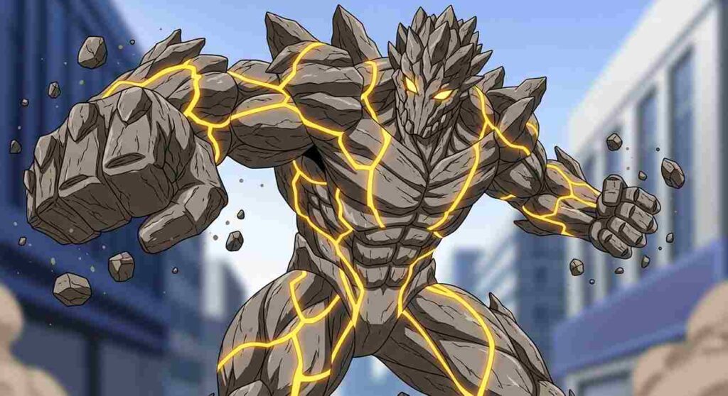 Rockslide Marvel Comics mutant stone body geokinesis earth manipulation powers