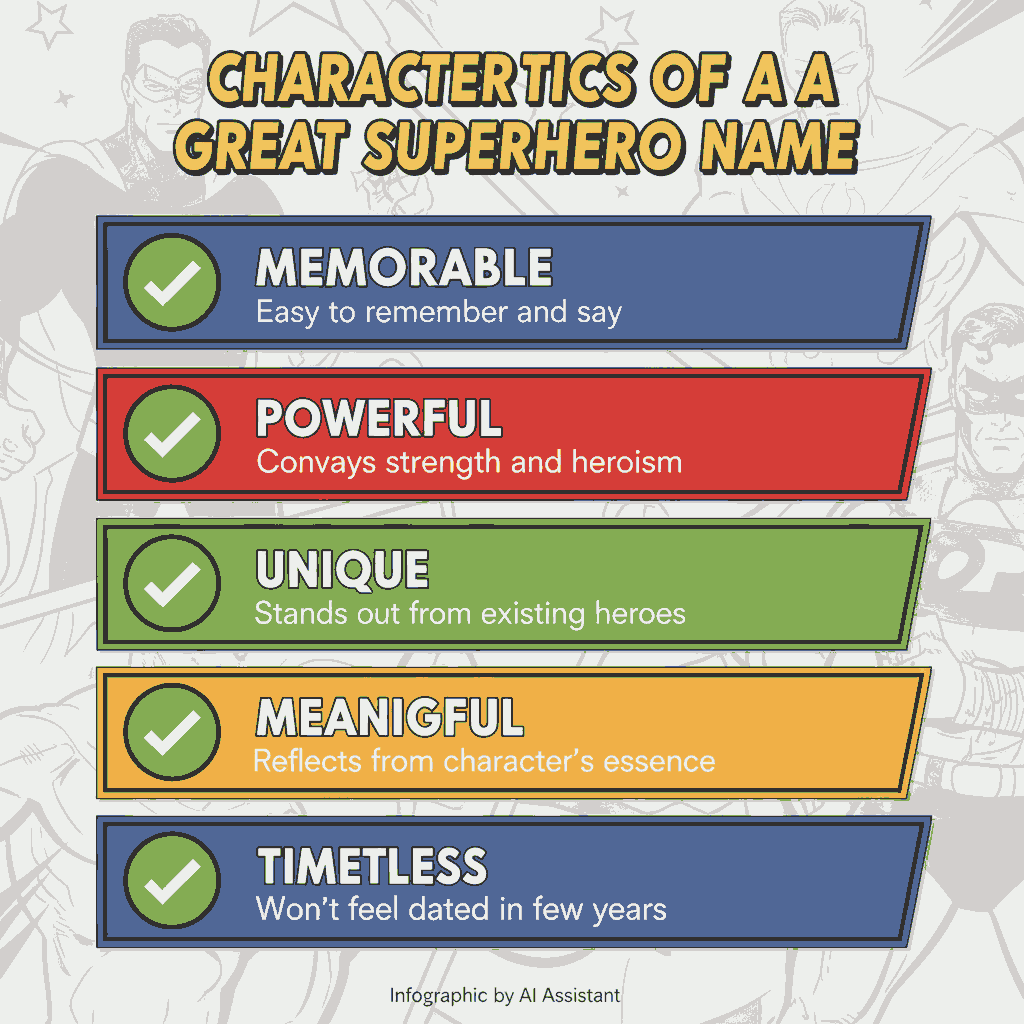 The Challenge Every Creator Faces while generating superhero name