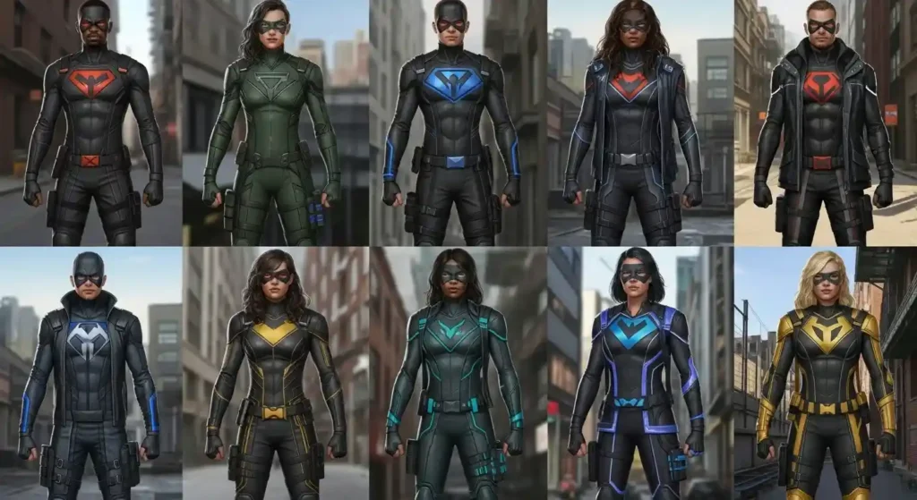 Urban & Street Hero Looks for superhero costume ideas