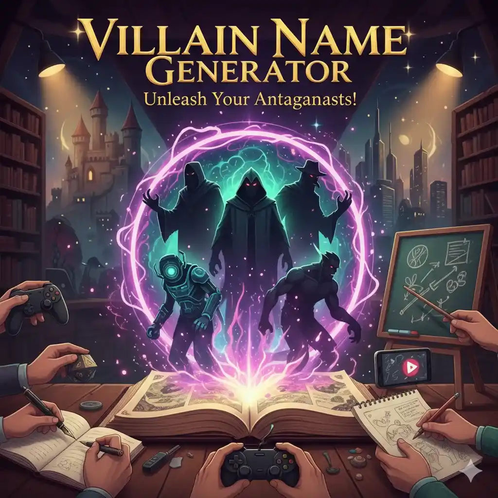 Who can use super villian generator