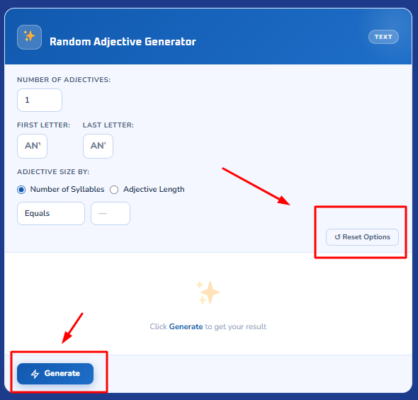 step 4 to generate random letters