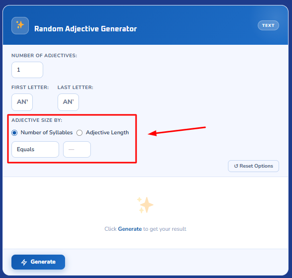 step 3 to generate random letters
