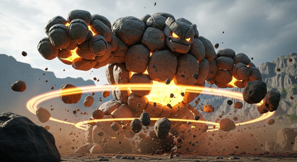 Golem Pokemon rock ground type earthquake geokinesis