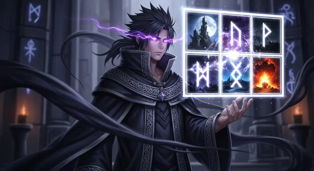 Bingo Card Jujutsu Kaisen technique