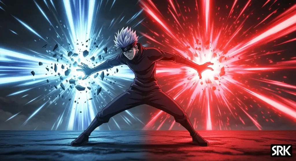 Blue, Red, and Purple – Matter Attraction and Repulsion Mastered