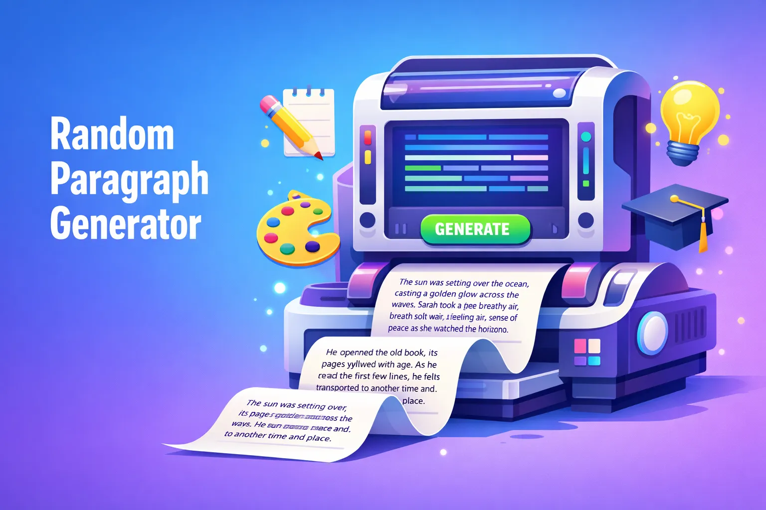 Random Paragraph Generator — free online tool
