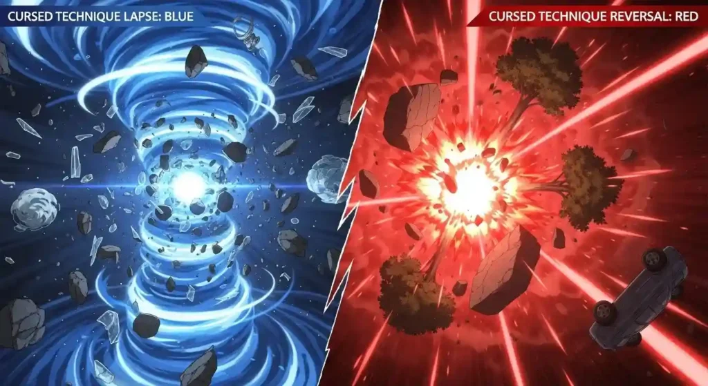 The Difference Between RCT and Cursed Technique Reversal