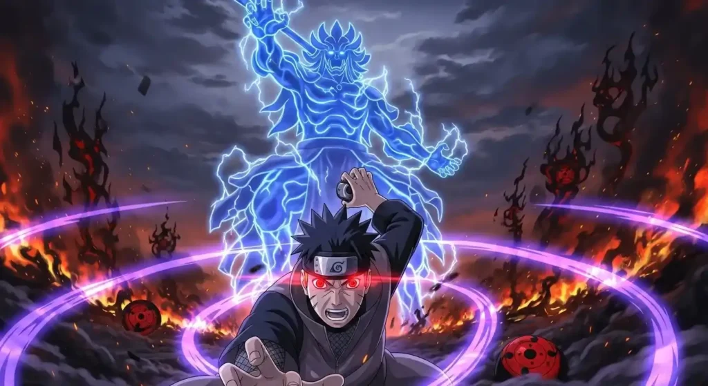 Mangekyo Sharingan eye bleeding overuse blindness emotional anime scene Naruto