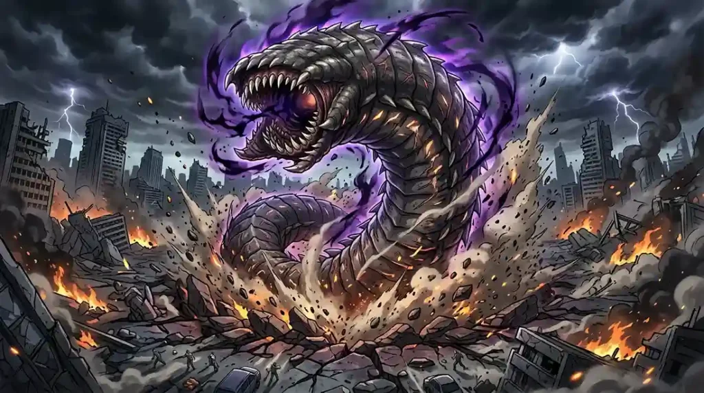 Saint Shepherd Ju Peter sandworm mythical zoan transformation in One Piece