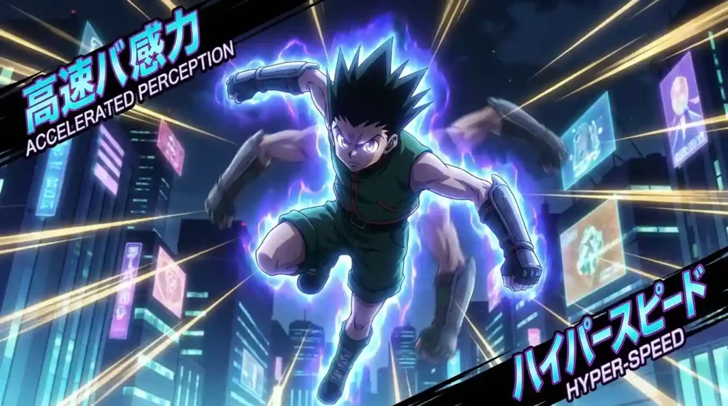 Reflex Accelerator Enhancer Nen ability increasing speed and reaction time