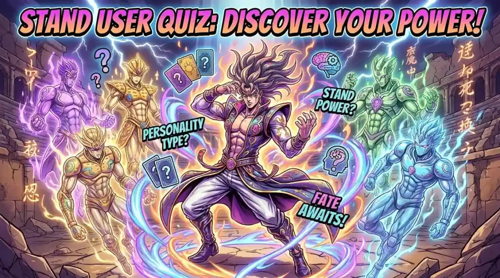 Stand User Quiz: Discover Your True JoJo Stand Power