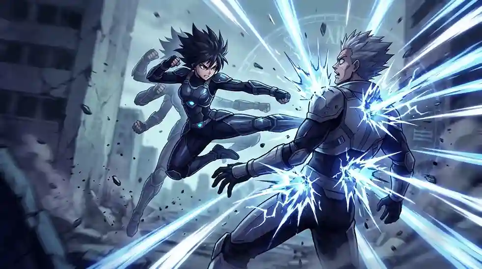Time Stop combat strategy featuring combo attacks and delayed damage effects.