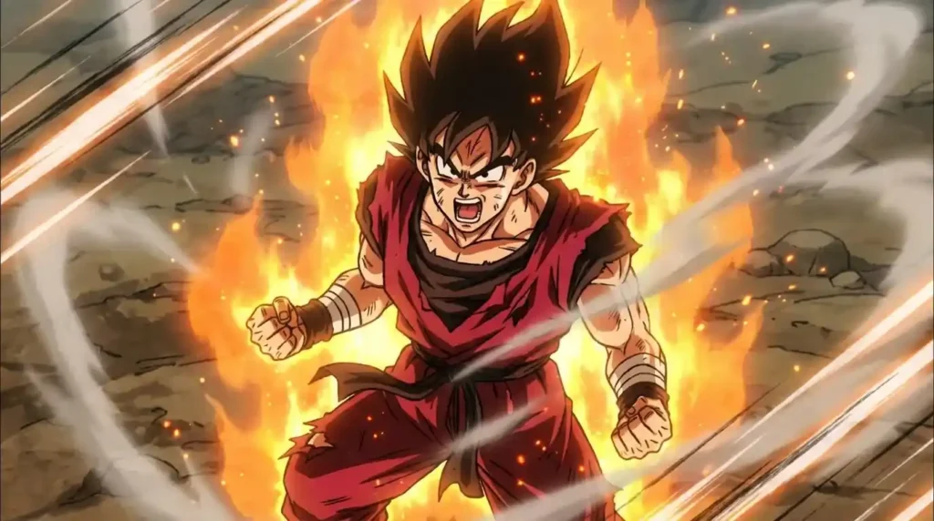 Aggressive Emitter Nen user displaying explosive aura and typical Emitter personality traits.