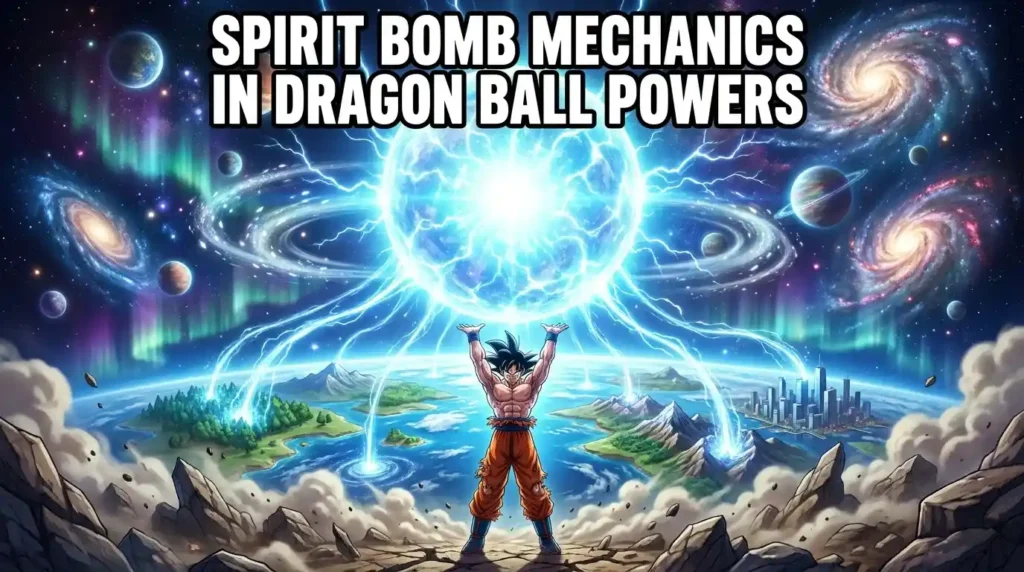 Spirit Bomb Mechanics in Dragon Ball Powers (Complete Guide)