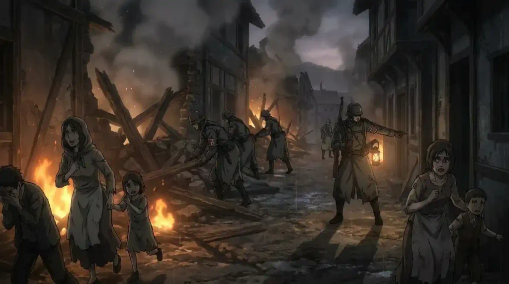 Ackerman Clan persecution as soldiers hunt the surviving family members
